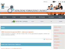 Tablet Screenshot of istruzioneformazionelavoro.it